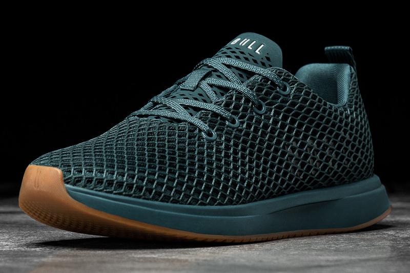 Women's Nobull Deep Teal Mesh Running Shoes Deep / Turquoise | SG D2714F